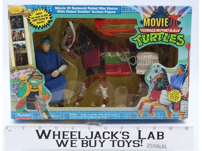 Movie lll Samurai Rebel War Horse W/Rebel Soldier TMNT 1992 Playmates NEW SEALED