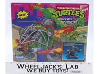 Rocksteady's Pogocopter TMNT 1991 Playmates Action Figure Vehicle NEW SEALED