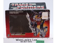 Grimlock BOX ONLY 1984 Vintage Hasbro G1 Transformers Action Figure