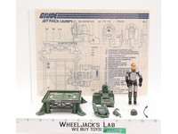 Jump Jet Pack W/ Grand Slam 100% Complete G.I. Joe Hasbro 1983 Action Figure