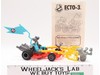 Ecto-3 Dune Buggy 100% Complete The Real Ghostbusters 1989 Kenner Vehicle