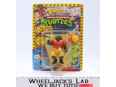 T.D. Tossin' Leo Teenage Mutant Ninja Turtles Sewer Sports TMNT Playmates SEALED