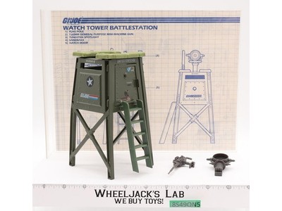 Watch Tower GI Joe 1984 Hasbro Action Figure Vintage