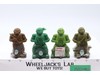 Lot of 4 Bubble Gum Canisters TMNT Teenage Mutant Ninja Turtles NEW SEALED