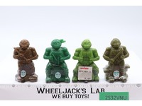 Lot of 4 Bubble Gum Canisters TMNT Teenage Mutant Ninja Turtles NEW SEALED