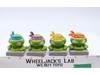 Lot of 4 Character Candy Containers TMNT Teenage Mutant Ninja Turtles 1991