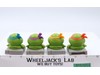 Lot of 4 Character Candy Containers TMNT Teenage Mutant Ninja Turtles 1991