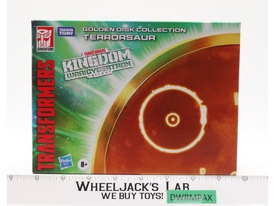 Golden Disk Collection Terrorsaur Transformers Kingdom WFC Hasbro NEW SEALED