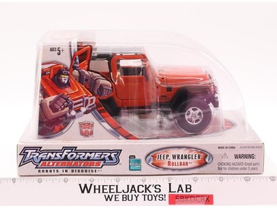Rollbar Jeep Wrangler Transformers Alternators RID 2005 Hasbro Figure NEW SEALED