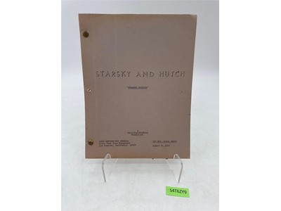 Starsky & Hutch TV Script "Strange Justice" 3rd Rev Final Draft Aug 8, 1978