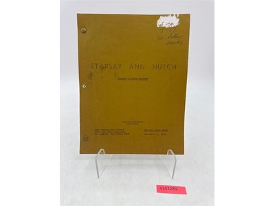 Starsky & Hutch TV Script "Little Brother" 3rd Rev Final Draft Sept 17, 1978