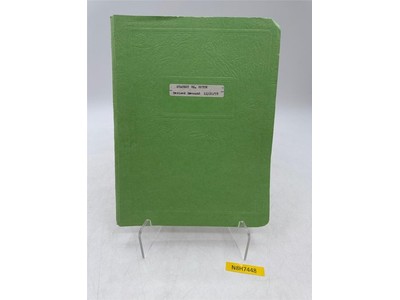 Starsky & Hutch TV Script "Starsky vs Hutch" Rev 2nd Draft Dec 20, 1978
