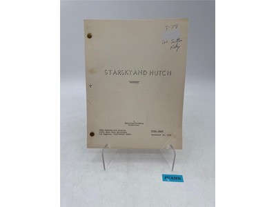 Starsky & Hutch TV Script "Dandruff" Final Draft Sept 18, 1978 Original