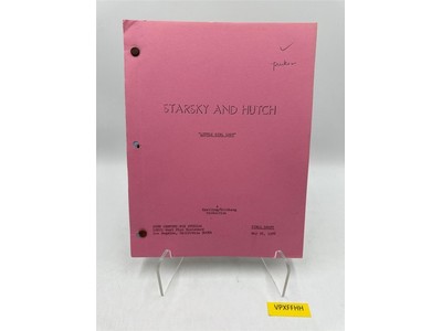 Starsky & Hutch TV Script "Little Girl Lost" Final Draft May 25,1976 Original