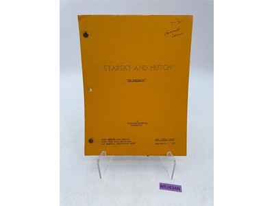 Starsky & Hutch TV Script "The Specialist" Final Draft Sept 1,1976 Original