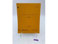 Starsky & Hutch TV Script "The Specialist" Final Draft Sept 1,1976 Original