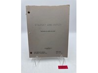 Starsky & Hutch TV Script "Long Walk on a Short Dirt Road" Draft April 15,1976