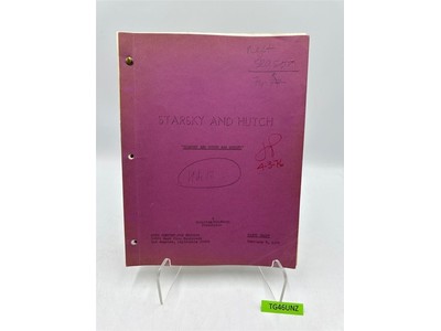 Starsky & Hutch TV Script "Starsky & Hutch are Guilty" 1 Final Draft Feb 4,1976