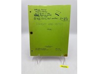 Starsky & Hutch TV Script "Jinx Ship" Final Draft June 21,1976 Original