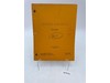 Starsky & Hutch TV Script "The Specialist" 2nd Draft April 7,1977 Original