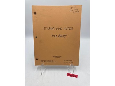 Starsky & Hutch TV Script "The Bait" Rev Final Draft Sept 20,1975 Vintage