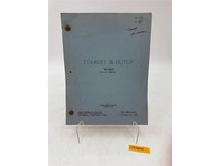 Starsky & Hutch TV Script "The Setup" Rev Final Draft Nov 23,1976 Original