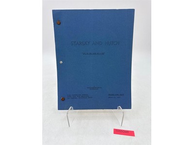 Starsky & Hutch TV Script "Day In The Life" Writers Work Draft March 30, 1977