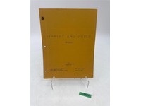 Starsky & Hutch TV Script "The Groupie" Rev Final Draft June 23, 1978 Original