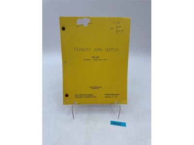 Starsky & Hutch TV Script "Foxy Lady" Rev Final Draft Dec 19,1977 Original