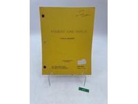 Starsky & Hutch TV Script "I Love You Rosey Malone" Final Draft Aug 1,1977