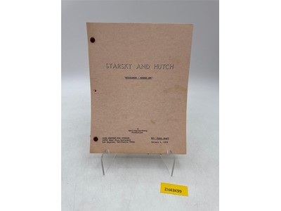 Starsky & Hutch TV Script "Hutchinson - Murder One" Rev Final Draft Jan 4,1978