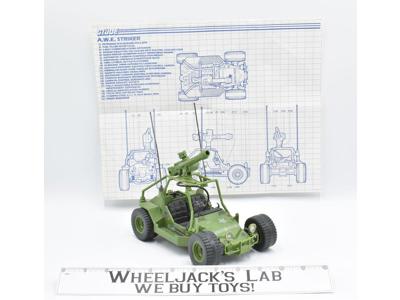 A.W.E. Striker 100% Complete AWE 1985 Gi Joe Cobra Vintage Vehicle Hasbro