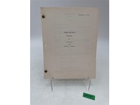 Starsky & Hutch TV Script "The Trap" Oct 11,1977 Original