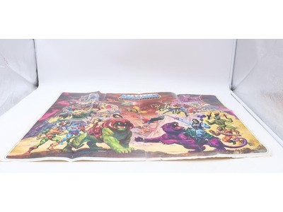 Eternia Poster 32 x 23 Masters of the Universe MOTU 1986 Mattel Filmation