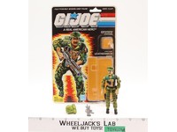 Leatherneck V1 Complete W/ 36 Cardback & Bubble 1986 G.I. Joe Hasbro Vintage