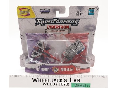 Thrust Vs. Anti-Blaze Transformers Cybertron RID 2005 Hasbro NEW MOSC SEALED