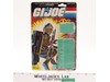 Eels V1 W/ 36 Cardback & Bubble G.I. Joe 1985 Hasbro Vintage Action Figure