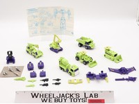 Devastator 100% Complete Vintage 1985 G1 Transformers Hasbro Action Figure NM