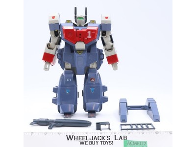 VF-1S Battroid Valkyrie Roy Fokker Macross Takatoku Toys 1/55 w/ Battle Armor
