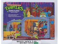 Sewer Lair 100% Complete Teenage Mutant Ninja Turtles 1989 Playmates Playset
