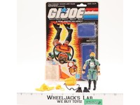 Wet-Suit V1 100% Complete W/36 Cardback & Bubble GI Joe 1986 Hasbro Vintage