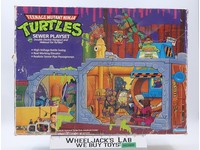 Sewer Lair 100% Complete Teenage Mutant Ninja Turtles 1989 Playmates Playset
