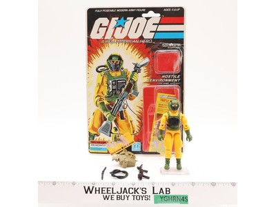 Airtight V1 100% Complete W/Cardback & Bubble G.I. Joe 1985 Hasbro Vintage