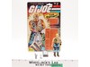 Buzzer V1 100% Complete W/34 CARDBACK & BUBBLES 1985 GI Joe Hasbro Figure NM