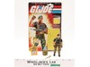 Flint V1 100% Complete W/ 34 Cardback & Bubble 1985 G.I. Joe Hasbro Vintage