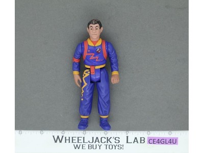 Winston Zeddemore Power Pack Complete Ghostbusters 1989 Kenner Action Figure