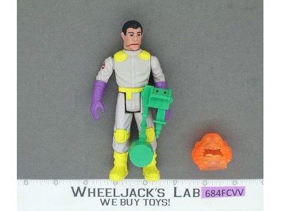 Winston Zeddemore Fright Features 100% Complete Real Ghostbusters Kenner 1987