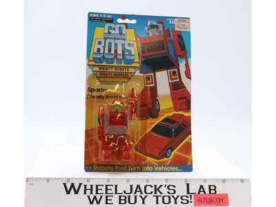 Sparky Friendly Robot P-Car Gobots 1984 Tonka Action Figure NEW MOSC SEALED