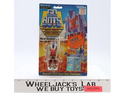 Heat Seeker Robot Fighter Plane Gobots 1984 Tonka Action Figure NEW MOSC SEALED