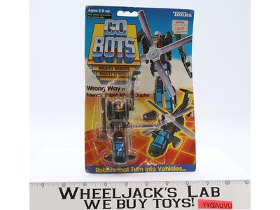 Wrong Way Friendly Robot Attack Copter Gobots 1984 Tonka Figure NEW MOSC SEALED